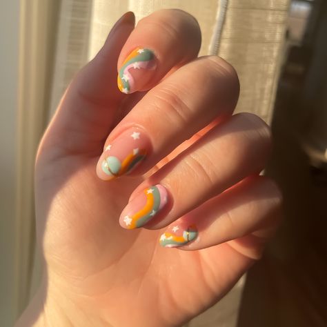 Nail Art Designs, Pastel, Outer Space, Hair Make Up, Outer Space Nail Designs, Outer Space Nails, Space Nail Designs, Space Nail Art, Space Nails