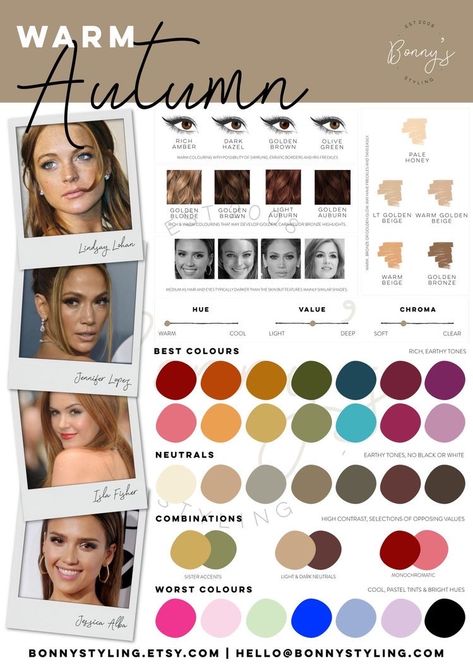 Autumn Skin Tone, Dark Autumn Makeup, Autumn Color Analysis, Warm Skin Tone Colors, Color Palette Autumn, Palette Autumn, Deep Autumn Palette, Autumn Color Palette Fashion, Autumn Skin