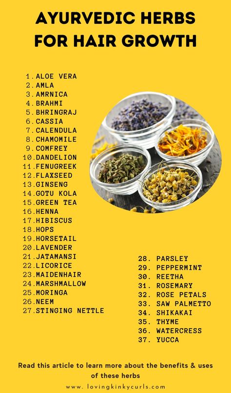 Ayurvedic Herbs For Hair, Indian Hair Growth Oil, Ayurveda Hair Care, Hair Growth Oil Recipe, Ayurvedic Hair Growth, Hair Oil Recipe, Herbs For Hair Growth, Doughnut Recipes, Herbal Hair Growth