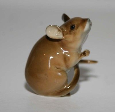 Hutschenreuther Cute Mouse Porcelain Figurine Figure  Status: Completed	Sold Price: $113.61	# of Bids: 4 2011-02-22 15:25:56	Search Words: Hutschenreuther Title: Hutschenreuther Cute Mouse Porcelain Figurine Figure Fimo, Mouse Sculpture Clay, Cute Animal Figurines, Porcelain Animal Figurines, Clay Mouse, Mouse Figurines, Ikea Shoe, Porcelain Figures, Vintage Lunch