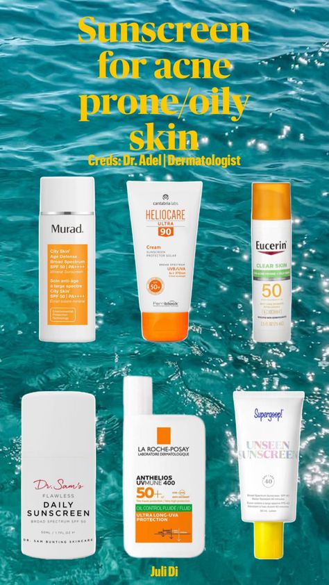 Sunscreen for acne prone/oily skin. Remember to double cleanse your face in your night routine🌞#sunscreen#skincare#oilyskin Best Sunscreen For Acne Prone Skin, Oily Acne Prone Skin Skincare Routine, Best Sunscreen For Oily Skin, Sunscreen For Acne Prone Skin, For Oily Skin Skincare, Oily Skin Skincare, Sunscreen For Oily Skin, Sunscreen Skincare, Oily Acne Prone Skin