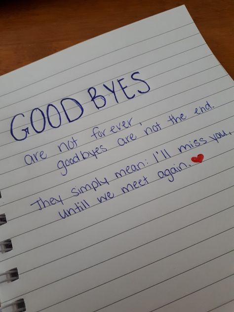 Ill Miss You Letter, I'll Miss You Quotes, I Miss You Gifts For Friends, Goodbyes Are Not Forever Quotes, Goodbye Letters To Friends, I'll Miss You Forever, Miss You Forever Quotes, Goodbye Notes For Him, Goodbye Love Letter For Him