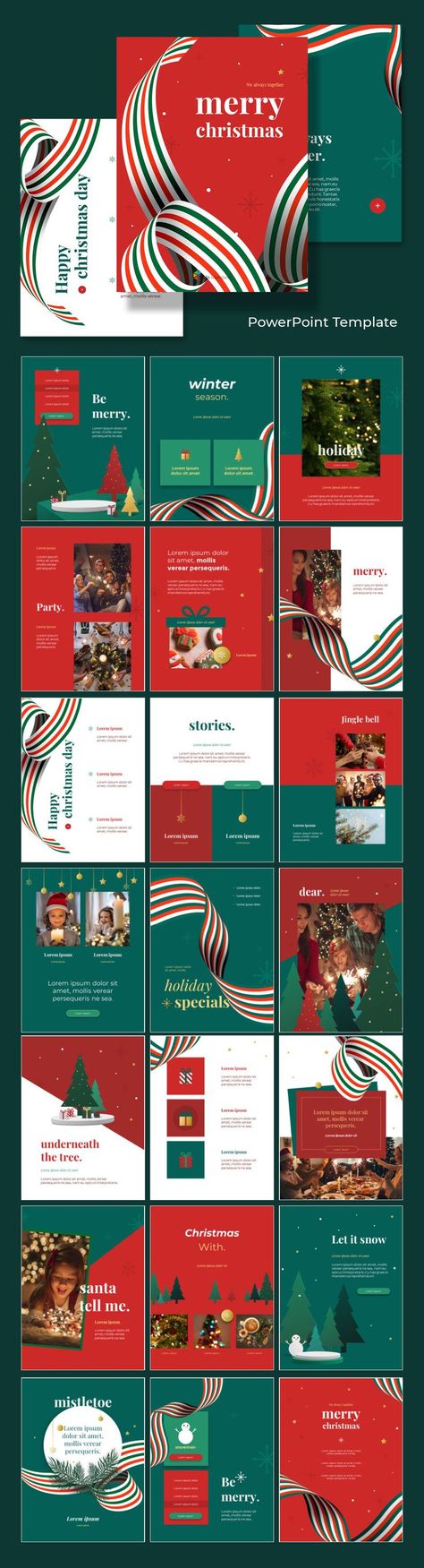 Christmas Theme related PPT Templates. Get your own editable pre-designed slides. #SlideMembers #Christmas #2022 #Merry #Xmas #Holiday #Party #Ribbon #Tree #Winter #Season #Snow #Snowman #Stories #Jinglebell #Santaclaus #Card #Mistletoe #Specials #Edition #Gift #Multipurpose #Vertial #Brochure #Poster #PPT #TemplateDesign #freePowerpointTemplate #freepresentation #PowerpointTemplate #Presentation #Templates #freetemplate #Slides #GoogleSlides #PowerPoint #PPTdeck #freePPT #PPTdownload #Keynote Christmas Catalogue Design Layout, Christmas Campaign Design, Christmas Catalogue Design, Christmas Magazine Layout, Christmas Brochure Design, Catalog Design Inspiration, Christmas Powerpoint, Christmas Presentation, Green Powerpoint