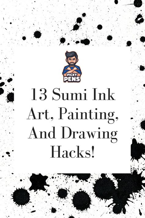 Drawing Hacks, Ink Drawing Techniques, Japanese Ink Painting, China Ink, Sumi E Painting, Calligraphy Tutorial, Ink Wash Painting, Japanese Watercolor, Chinese Art Painting