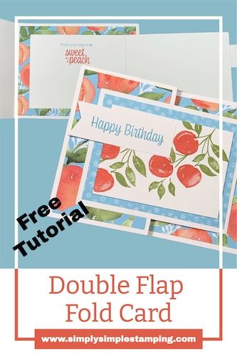 Flap Fold Card, Simply Simple Stamping, Happy Birthday Free, Greeting Card Video, Folding Ideas, Fancy Fold Card Tutorials, Stamping Cards, Card Making Videos, Card Folds