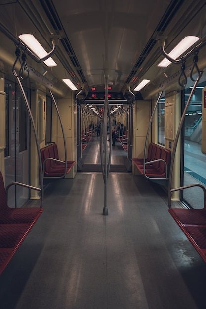 Minions, Metro Train Asthetic, Inside Of Subway Train, Inside A Subway Train, Inside Of A Train Drawing, Subway Interior Train, Inside Of Train Drawing, Inside Train Reference, Train Station Reference