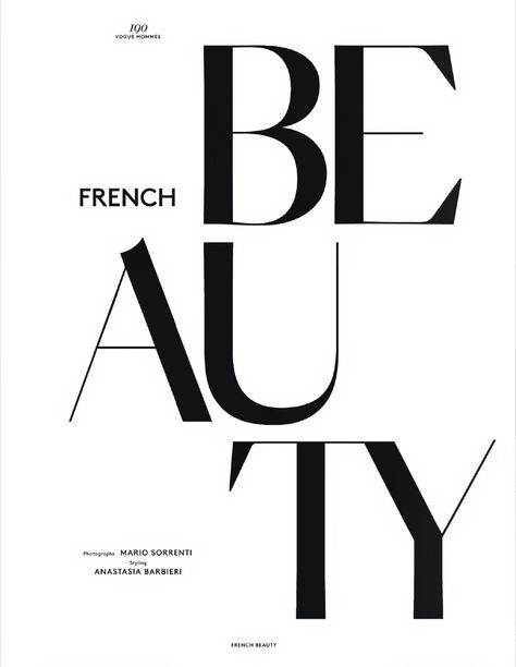 French Voguettes, Fashion Logo Typography, Fashion Magazine Typography, Typographie Logo, Typography Magazine, Photoshop Fonts, Typographie Inspiration, Louis Garrel, Fashion Typography