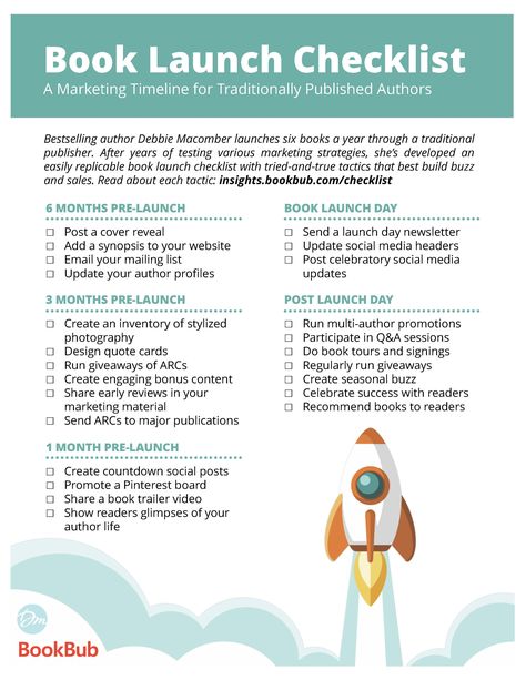 Book Launch Checklist: A Marketing Timeline for Traditionally Published Authors #writetip #writetips #amwriting #pubtip Book Writing Timeline, Self Publishing Checklist, Book Launch Ideas, Book Release Party, Menulis Novel, Author Tips, Author Marketing, Writing Childrens Books, Book Launch Party