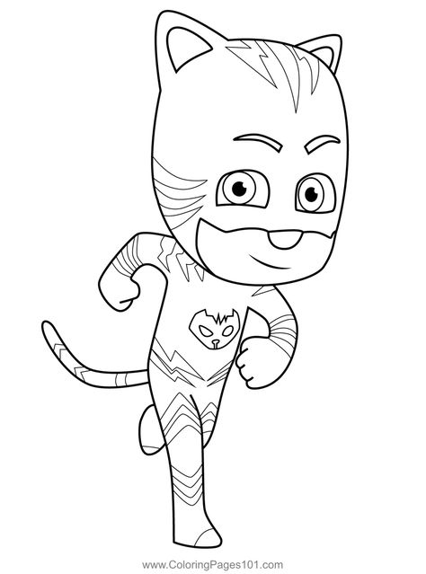 Catboy Running PJ Masks Coloring Page Pj Mask Coloring Pages Free Printable, Pj Masks Printable, Pj Masks Coloring Pages, Star Coloring Pages, Free Kids, Printable Coloring Pages, Printable Coloring, Coloring Pages For Kids, Coloring Page