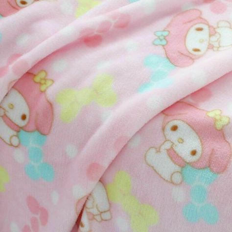 Cute My Melody, Rooms Decoration, Girl Bedding, Cute Bedding, Cute Blankets, Pink Blanket, Flannel Throw, Plush Rug, Kawaii Room