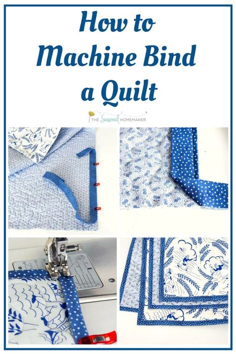 Patchwork, Binding A Quilt With Backing, Sewing Corners Tips, Quilting Triangles, Binding A Quilt, Machine Binding A Quilt, Bind A Quilt, Machine Binding, Quilt Binding Tutorial