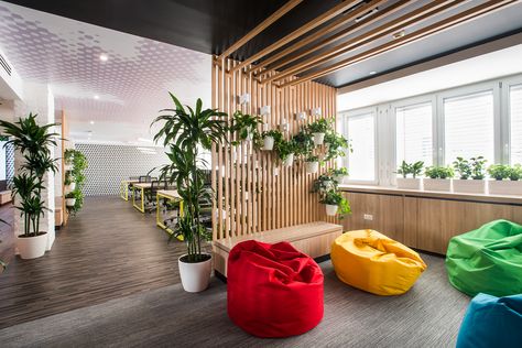 Startup Office Design, Office Revamp, Coworking Design, Said Wallpaper, Open Office Design, Coworking Space Design, Office Design Trends, Startup Office, Interior Kantor