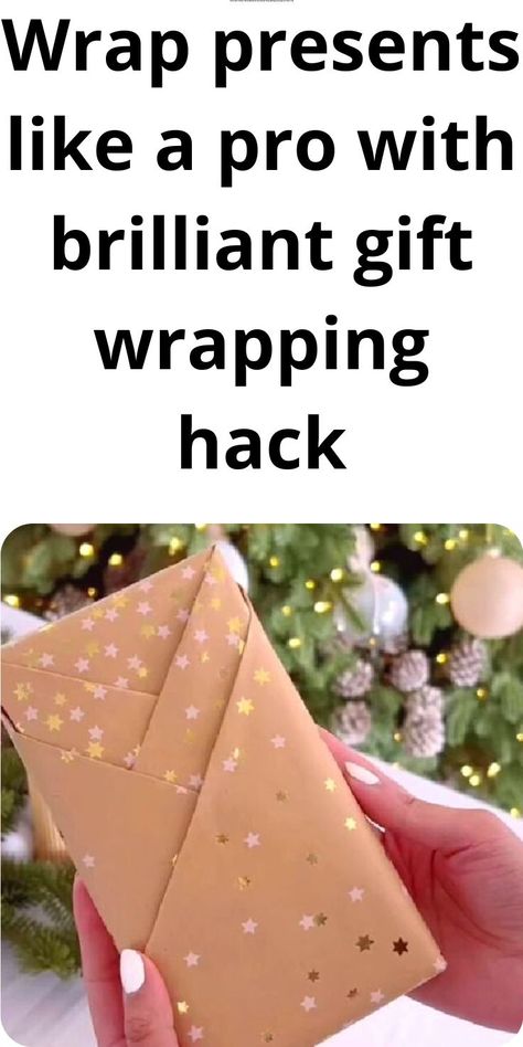 How To Fancy Wrap A Present, Simple Present Wrapping, Cool Way To Wrap Presents, Gift Wrapping When Paper Is Too Small, Different Wrapping Techniques, Different Ways To Wrap Presents, Packing A Book Gift, Easy Ways To Wrap Presents, Wrapping Hacks Christmas