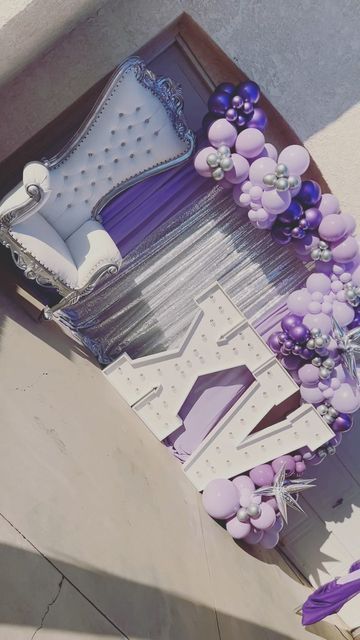 Purple Quinceanera Theme Outdoor, Purple Xv Ideas, Purple Quince Backdrop, Quince Decorations Purple And Silver, Purple Quinceanera Ideas Centerpieces, Butterfly Quinceanera Theme Lavender, Quince Decorations Purple And Gold, Purple Butterfly Centerpieces Quinceanera, Quinceanera Theme Purple