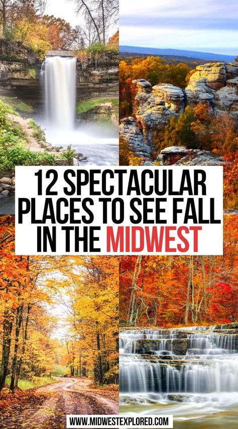 12 Spectacular Places to See Fall in the Midwest | Best Places To See Fall In The Midwest | fall in the midwest | midwest fall getaways | fall road trips midwest | fall weekend getaway midwest | midwest fall | midwest fall road trip | midwest fall trips | midwest fall weekend getaways | midwest fall destinations | midwest fall colors | best fall vacations in the us | midwest travel | fall foliage midwest | fall foliage trips midwest | #fall #fallfoliage #midwest #travel Midwest Hiking, Midwest Fall, Midwest Weekend Getaways, Midwest Getaways, Midwest Vacations, Midwest Road Trip, Texas Living, Vacations In The Us, Fall Road Trip