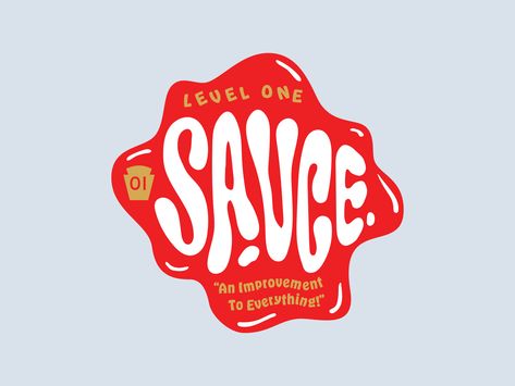 Sauce Typography, Can Photoshoot, Sauce Logo Design, Sauce Branding, Client Photoshoot, Sauce Illustration, Sauce Design, Tough Conversations, Free Logo Maker