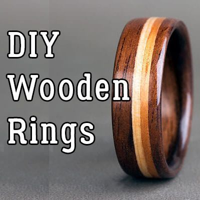 Learn how to make incredible wooden rings with this quick DIY tutorial that lists time-saving tips. Wood Ring Diy, How To Make Wooden Rings, How To Make Wood Rings, How To Make A Wooden Ring, How To Make Rings Diy, Make Rings Diy, Wooden Jewelry Handmade, Diy Wood Ring, Diy Wooden Ring