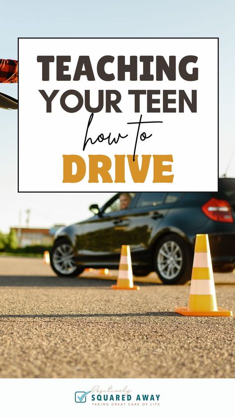 Help your teen succeed in learning to drive with these expert tips and techniques. Discover the best methods to teach driving and ensure your teen driver becomes confident and safe on the road. Learning To Drive For Beginners, Learning How To Drive, Driving For Beginners, Teen Driving, Learn To Drive, Driving Practice, Student Driver, Life Skills Lessons, Drivers Education