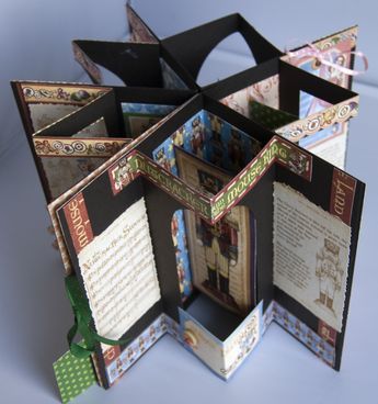 Historia Seni Origami, Album Scrapbooking, Mini Scrapbook, Up Book, Pop Up Book, Fancy Fold Cards, Handmade Books, Fun Fold Cards, Diy Book