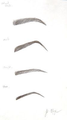 I know eye brows seem like such a small thing but in regards to beauty they are very important.  Your eye brows frame your face and draw att... How To Draw Small Eyes, Eye Brow Drawing, Smol Drawing, Small Things To Draw, Eyebrows Sketch, Types Of Eyebrows, Realistic Eye Drawing, Eye Expressions, Draw Hair