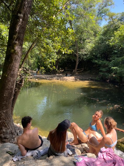 Carefree Summer Aesthetic, River Trip Aesthetic, Friendgroup Aesthetic Summer, Summer Jobs Aesthetic, River Day Aesthetic, River Summer Aesthetic, Chaotic Summer Aesthetic, Summer River Aesthetic, Summer Camp Aesthetic Friends