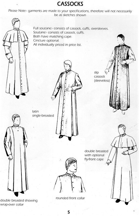 Cassock - Single Breasted Cassock Aesthetic, Catholic Priest Character Design, Victorian Priest, Priest Outfit Design, Cassock Priest, Priest Fashion, Priest Character Design, Medieval Priest, Priest Oc