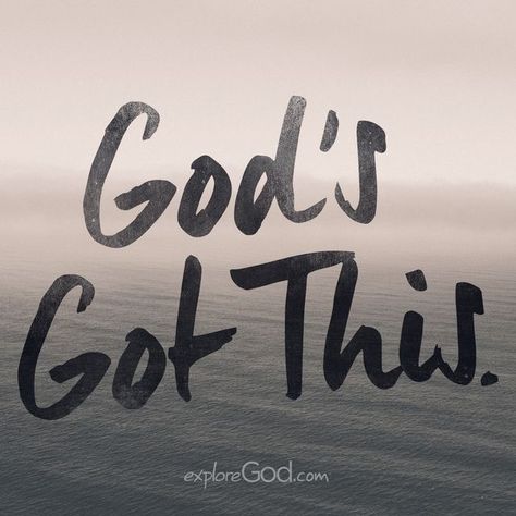 God's got this! Fina Ord, A Course In Miracles, Life Quotes Love, Faith Inspiration, Spiritual Inspiration, Verse Quotes, Bible Verses Quotes, Faith In God, Quotes About God