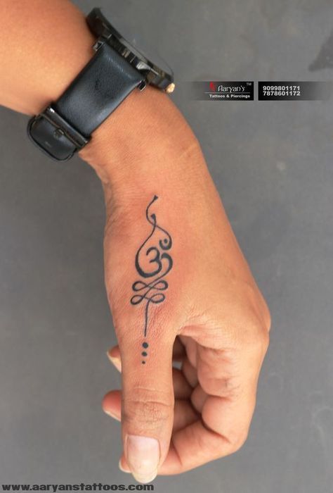 Top 40 Latest Tattoo Designs For Girls On Hand And leg in 2019 | by Pooja gupta | Medium Rudraksha Tattoo, Ohm Tattoo, Trishul Tattoo Designs, Thumb Tattoos, Om Tattoo Design, Tattoo Design For Hand, Latest Tattoo Design, Yoga Tattoos, Hand And Finger Tattoos