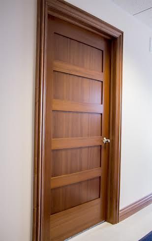 Wooden barn doors