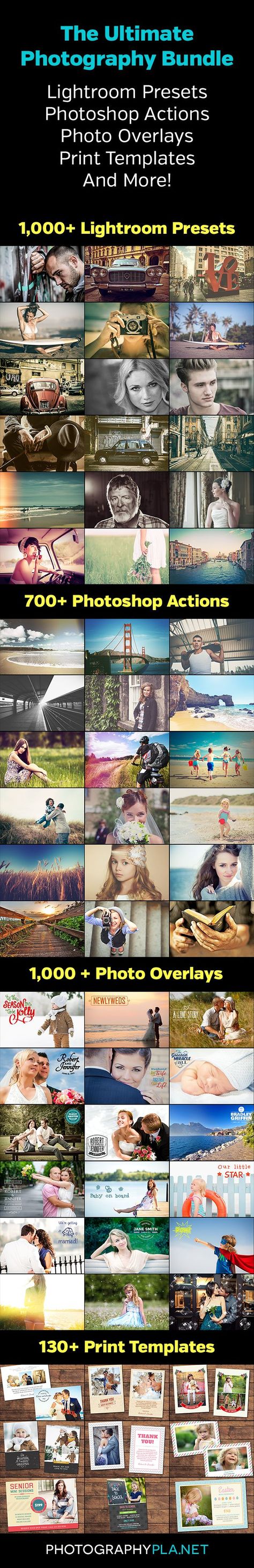 The Ultimate Photography Bundle - A massive collection of Lightroom Presets, Photoshop Actions, Photo Overlays, Print Templates, Marketing Materials, and more. Lightroom Tips, Lightroom Tutorials, Edit Image, Editing Tips, Light Room, Mixed Media Photography, Train Photography, Photography Help, Foto Tips