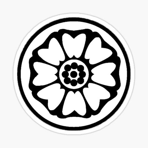 "White Lotus Symbol From Avatar the Last Airbender (ATLA)" Sticker by strawberrisoduh | Redbubble Lotus Tattoo, White Lotus Tattoo, Atla Tattoo, Avatar Tattoo, Lotus Symbol, The White Lotus, Avatar Airbender, White Lotus, Avatar Aang