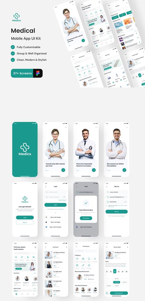 Desain Ux, Health App Design, To Do App, Health Application, App Design Layout, Ux App Design, Medical App, Card Ui, Desain Ui