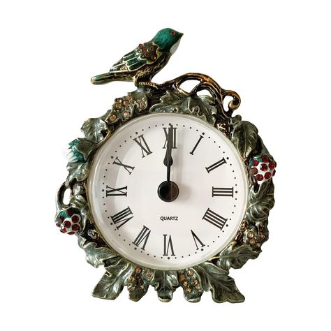 Old Fashioned Clock, Small Desk Clock, Decorative Clock, Multi Colored Eyes, Desktop Clock, Classic Clocks, Shelf Clock, Clock Vintage, Analog Clock