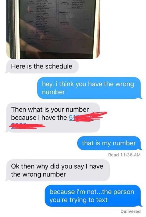 That's How Wrong Numbers Work is listed (or ranked) 1 on the list The Dumbest Text Messages In The History Of Dumb Text Messages Funny Text Messages, Humour, Funny Fails, Funny Wrong Number Texts, 4 Panel Life, Wrong Number Texts, Funny Text Conversations, Wrong Number, Funny Messages