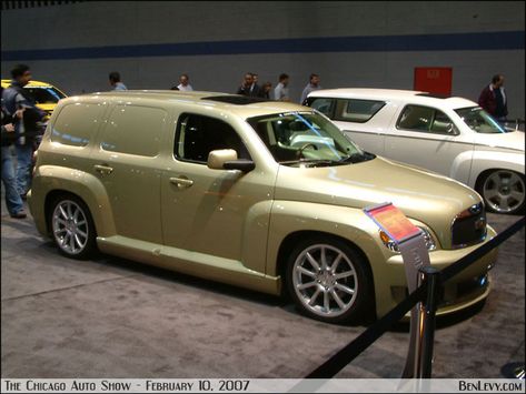 Station Wagon, Customised Trucks, Work Wagon, Chevy Hhr, Panel Truck, Chrysler Pt Cruiser, Car Shows, Pt Cruiser, Cool Vans