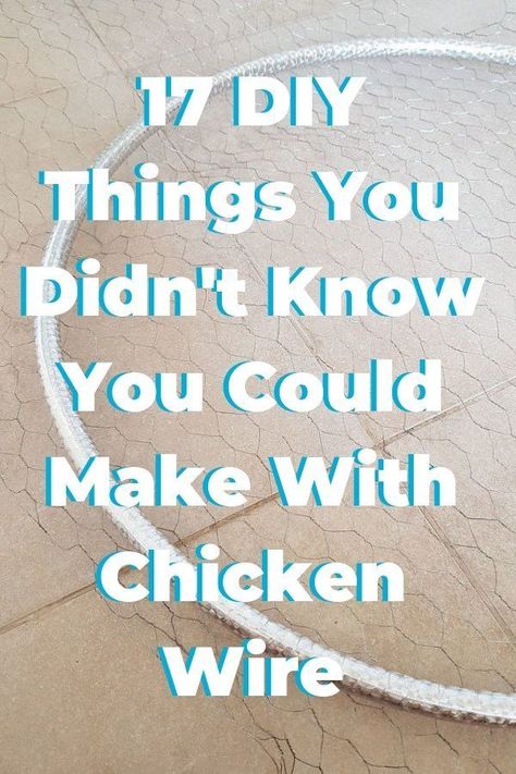 17 Things You Didn't Know You Could Do With Chicken Wire! #DIY #storage #organizing #home #homedecor #diyhomedecor #decor Wire Craft, Upcycling, Diy Locker, Diy Wainscoting, Diy Blanket Ladder, Simple Projects, Diy Wall Shelves, Update Your Home, Chicken Wire