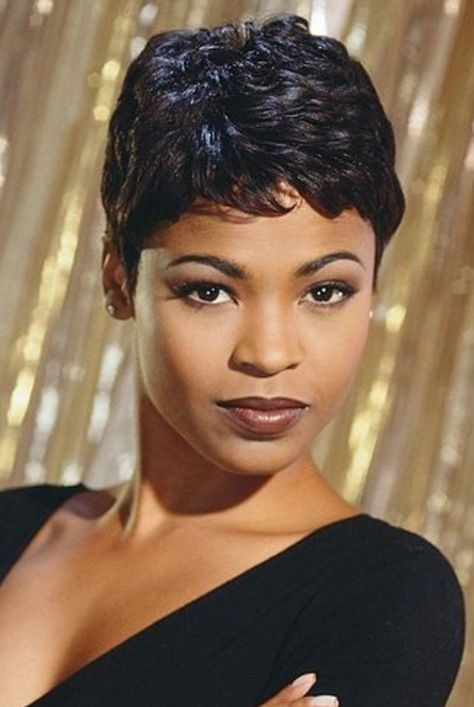 Nefertiti Royal on Twitter: "I’m here for Nia Long appreciation day. Black is beautiful!!… " Black, Short Hair, Hair, Black Women, Nia Long, Wigs, Hairstyles