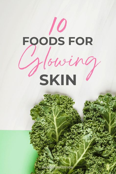 Foods For Glowing Skin, Best Foods For Skin, Food For Glowing Skin, Foods For Healthy Skin, Skin Diet, Hair Skin And Nails, Care Aesthetic, Skin Detox, Anti Aging Food