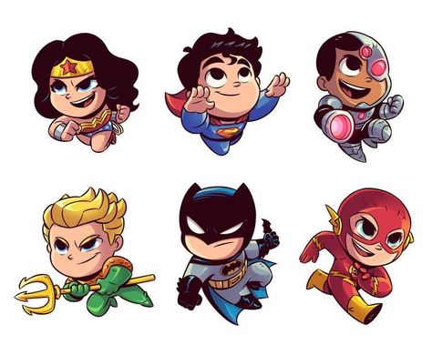 Superhero Drawings, Chibi Superhero, Chibi Illustration, Superhero Signs, Arte Jazz, Chibi Marvel, Avengers Cartoon, Superhero Cartoon, Kids Cartoon Characters
