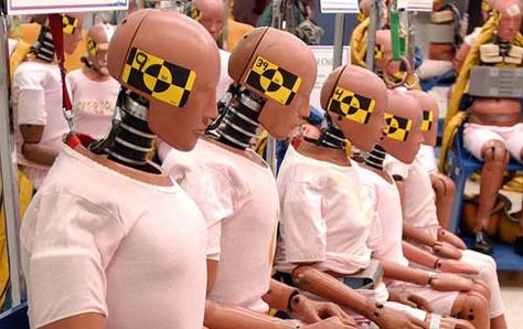 Crash test dummies Crash Dummy, Top 10 Luxury Cars, Crash Test Dummies, Car Tags, Six Sigma, Crash Test, Gas Industry, Financial News, Environmental Issues