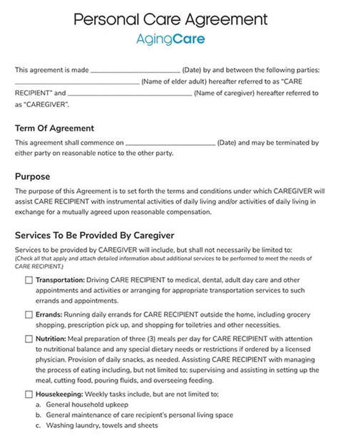 Family Caregiver Contract Template Family Caregiver Contract Template Sample in 2021 Contract template from www.pinterest.com1. What is a Family Caregiver Contract?2. Who Needs a Family... #Caregiver #Contract #Family #Template Caregiver Agreement Contract, What Is A Family, Care Assistant, Service Agreement, Kindergarten Worksheets Sight Words, Healthcare Business, State Of Play, Family Caregiver, Aged Care