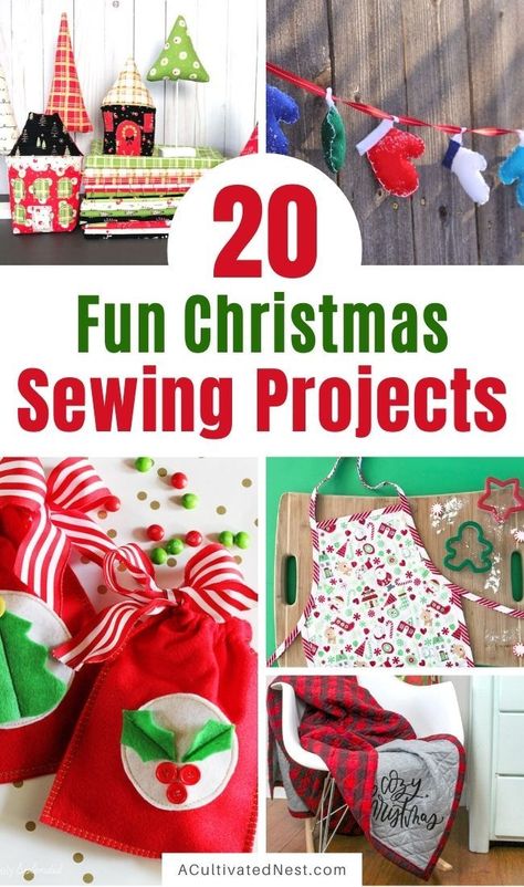 Couture, Diy Christmas Canvas, Christmas Diy Sewing, Christmas Crafts Sewing, 4h Ideas, Sewn Christmas Ornaments, Christmas Decorations Sewing, Winter Sewing Projects, Baking Breads