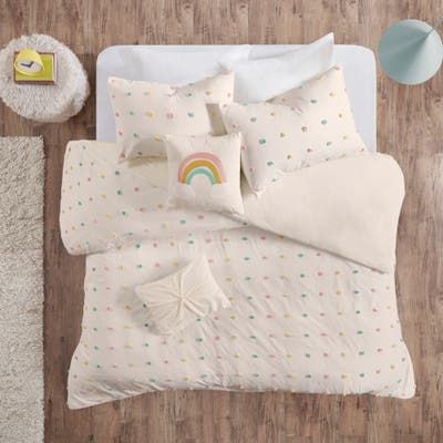 Kids Duvet Covers & Sets | Find Great Kids Bedding Deals Shopping at Overstock Pom Pom Comforter, Farah Merhi, Kids Comforter Sets, Kids Comforters, Urban Habitat, Cotton Comforter Set, Kids Duvet, Cotton Quilt Set, Kids Duvet Cover