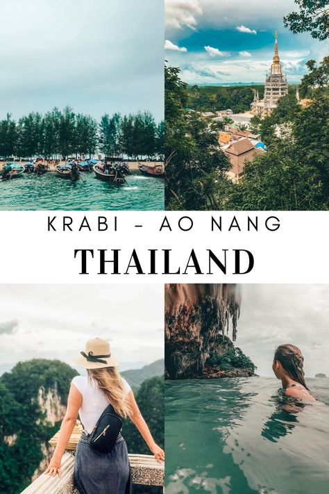 Visiting Ao Nang, Krabi - Thailand. Ao Nang Beach Krabi, Where To Stay In Krabi Thailand, Things To Do In Krabi Thailand, Krabi Ao Nang, Krabi Outfit Ideas, Krabi Thailand Hotels, Krabi Island Thailand, Ao Nang Thailand, Krabi Island