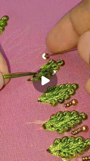 shadiya handworks on Instagram: "Hand embroidery neck design #handembroideryforbeginners  #handembrpideryneckdesign  #handembroidery  #longfrenchknotstitch #needlework  #threadworkembroidery #leafembroidery #embroiderytutorials" French Knot Stitch, French Knot Embroidery Designs, Knot Embroidery Designs, Embroidery Neck Design, Knot Embroidery, French Knot Embroidery, Embroidery Neck Designs, French Knot, Embroidery For Beginners