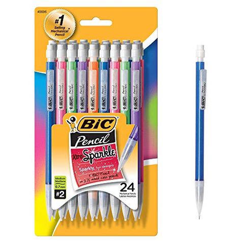 Bic Mechanical Pencils, Bic Pencils, Writing Leads, Best Mechanical Pencil, Wooden Pencils, Best Pencil, Paper Mate, Writing Supplies, Mechanical Pencil