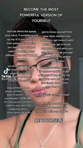 How to become the BEST VERSION OF YOURSELF in 2022 ♡ become "that girl" with these habits!!! How To Become A Better Version Of Yourself, Glowup Quote, Focused Girl Aesthetic, Tips For Confidence, How To Make Your Life More Aesthetic, How To Be Hot Tips, How To Be Unbothered, Liked Pins, Self Confidence Aesthetic