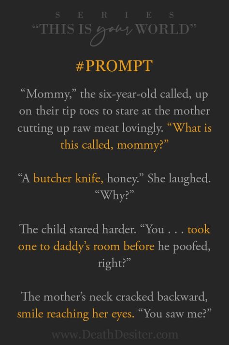 Story Prompts Ideas Dark, Horror Tropes Writing, Suspenseful Writing Prompts, Medieval Writing Tips, Suspense Prompts, Writing Prompts Horror Dark, Dark Prompts Writing, Dark Prompts Story Ideas, Psychological Horror Story Prompts