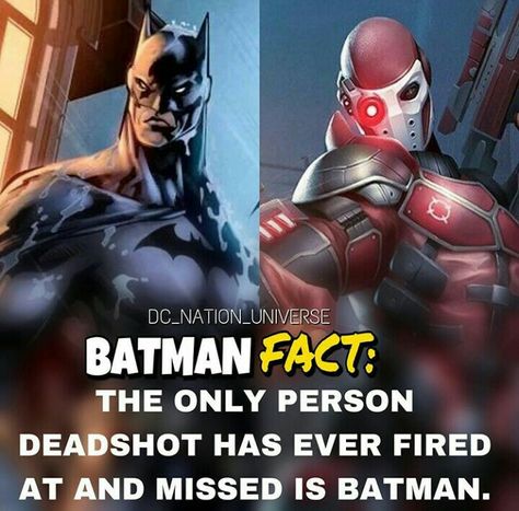 Take this fact deadshot. Humour, Batman Facts, Dc Facts, Dc Comics Facts, Comic Facts, Batman Meme, Batman Quotes, Superhero Facts, The Bat Man