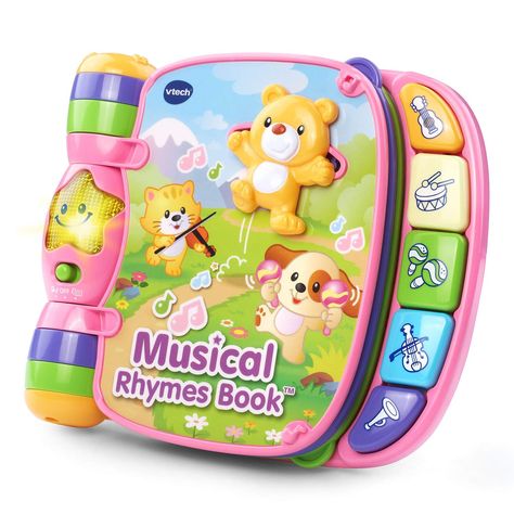 Colorful Piano, Muñeca Baby Alive, Vtech Toy, Pink Toys, Infant Toys, Classic Nursery Rhymes, Classic Nursery, Activity Cube, Rhyming Books